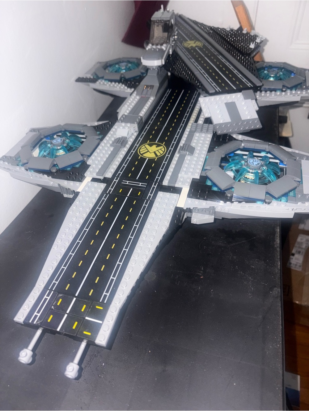 Lego Avengers shield hellicarrier